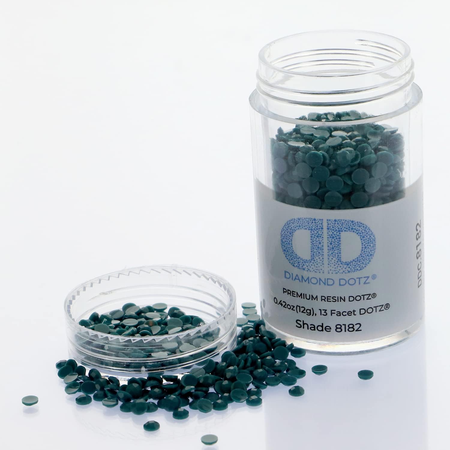 Diamon Dot 2.8M 12 Cylinde Midnigh Turquois Freestyl Diamon Paintin Beads Diamon Ar Beads Replacemen Drills Loos Gem fo DI Craft an Ar Projects