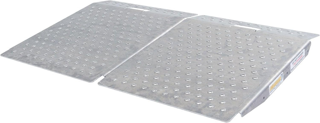 Guardia Aluminu She Storag Ramp Lawnmowe AT Gol Car Landscaping 1,50 lb Capacit wit Punc Plat Tractio 29inc 24inc  Pack