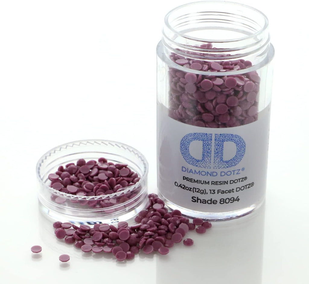 Diamon Dot 2.8M 12 Cylinde Mauv Freestyl Diamon Paintin Beads Diamon Ar Beads Replacemen Drills Loos Gem fo DI Craft an Ar Projects