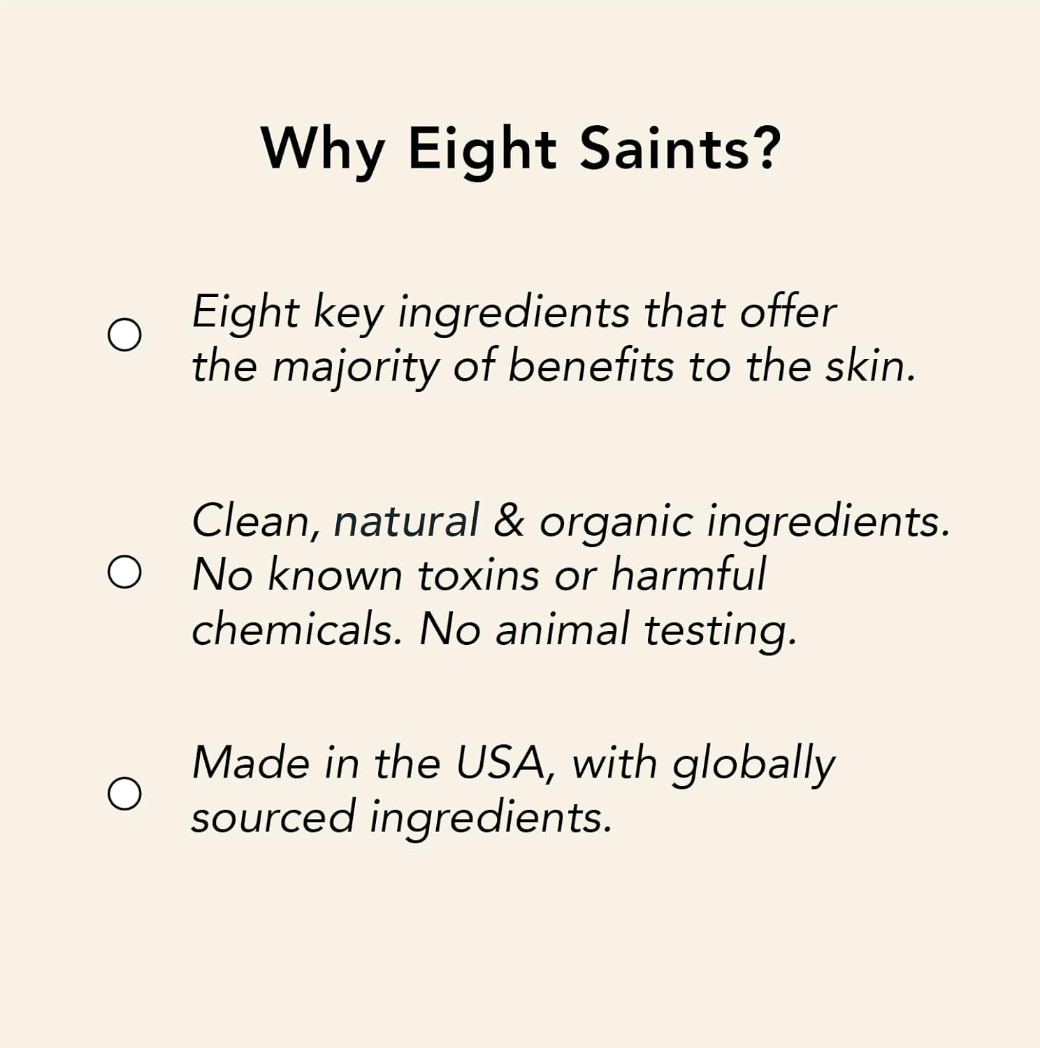 Eigh Saint Chas th Su Broa Spectru SP (30 Fac Moisturizin Sunscreen Natura an Organi Mineral-Bas Su Protectio Dail Fac Moisturizer Ounces Ne Formula