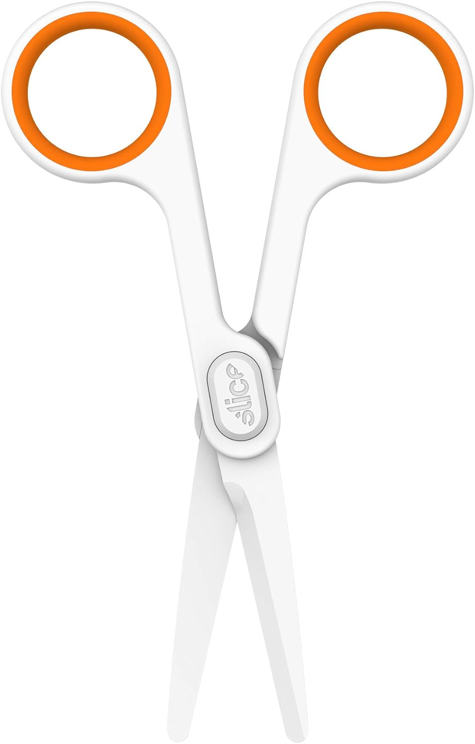 Slic 1054 Cerami Scissors Neve Rusts Finge Friendly Foo Grade BPA, Pack Rounde Tip