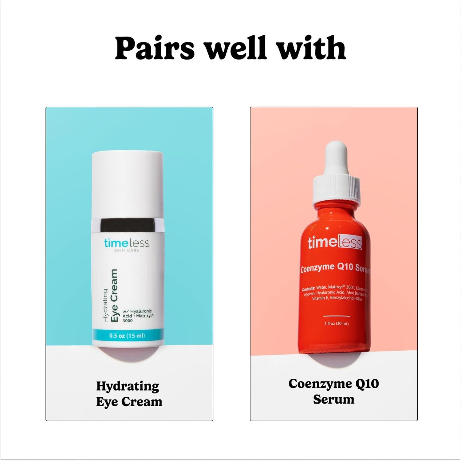 Timeless Skin Care Vitamin C Serum with Vitamin E & Ferulic Acid - Brightening Serum - for Oily & Dry Skin - Fragrance-Free - 4 oz