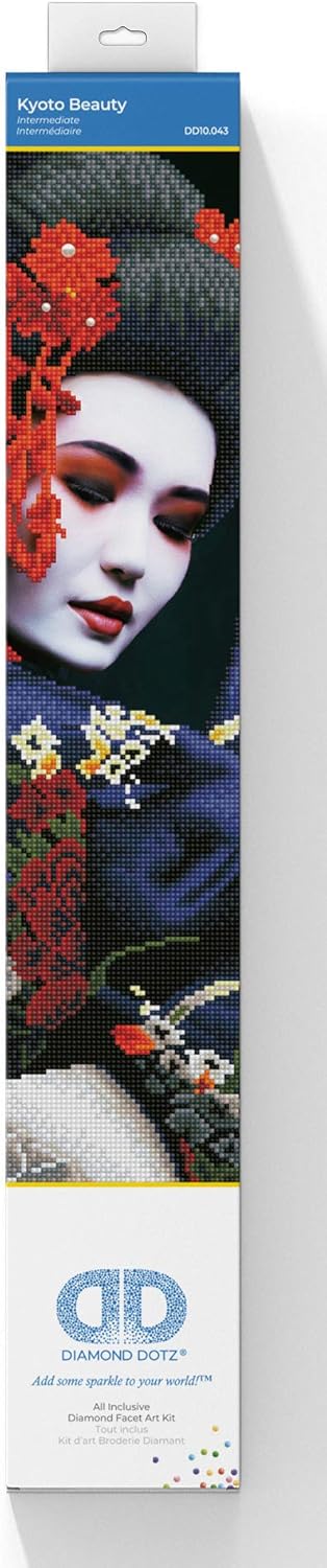 DIAMON DOT Kyot Beaut Diamon Paintin Kit fo Adult Diamon Ar Kit Relaxin Creativ Craf Ki wit Dot Gem 19x23