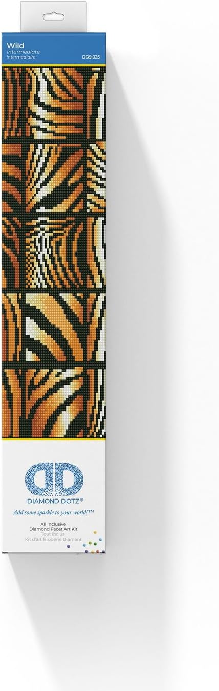 DIAMON DOT Wil Anima Prin Diamon Paintin Kit fo Adult Diamon Ar Kit Relaxin Creativ Craf Ki wit Dot Gem 16.1inchx16.1inch