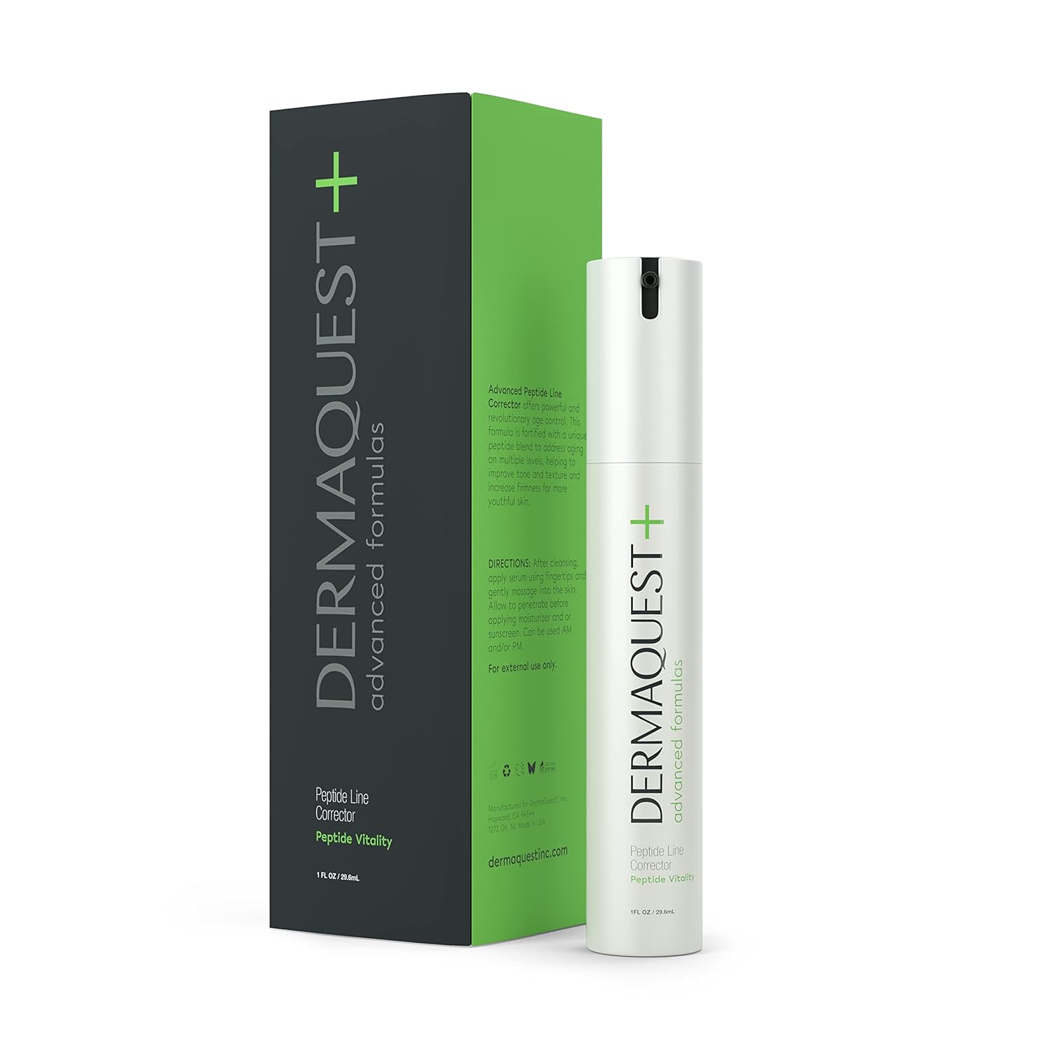 DermaQuest NE Peptid Lin Correcto Fac Seru (1oz)