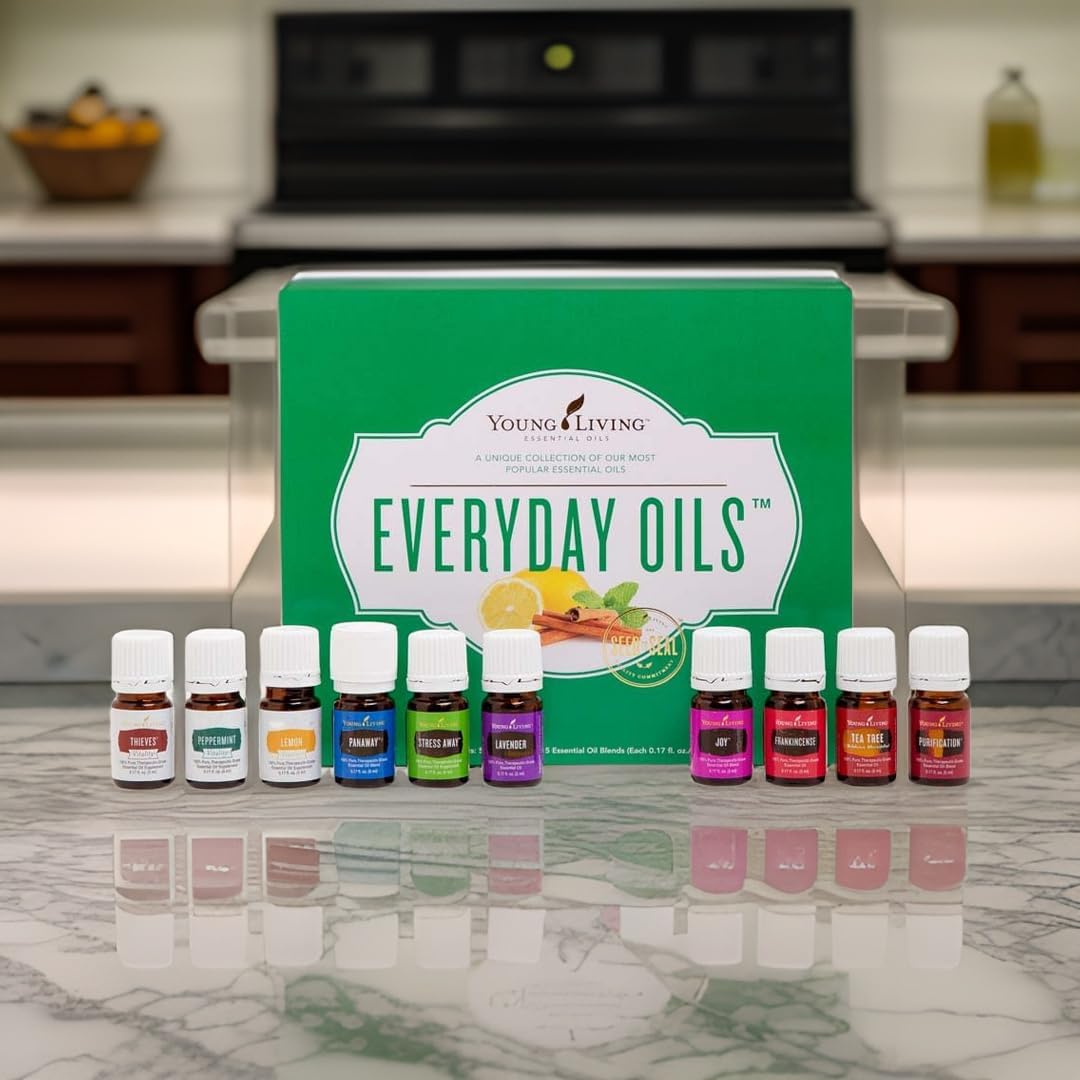 Youn Livin Everyda Oil Collectio 100 Pur Essentia Oi Set Include 1 Popula Blend Singles