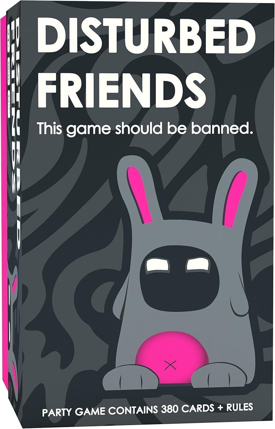 Disturbed Friends Party Game - Find Out Who Your Friends are! Hilarious Card Game for Adults for White Elephant Parties, Stocking Stuffers and Board Games Night with Your Friends