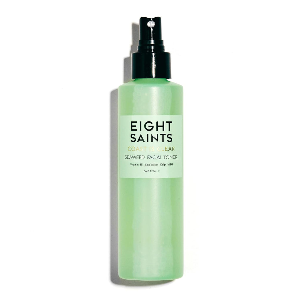 Eigh Saint Coas i Clea Seawee Ant Agin Fac Toner Natura an Organi Alcoho Fre Witc Haze Tone fo Face Minimize Larg Pore an Redness Ounces