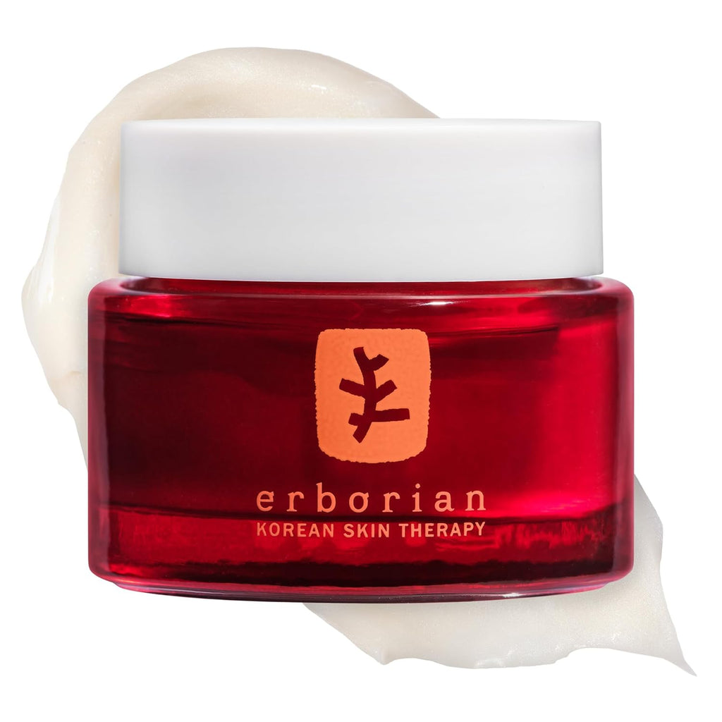 Erboria Ski Therap Ey Cream Multi-Perfectin Anti-Aging Illuminates De-Puffs Firms Hydrate Wit Caffiene Lightweight Korea Skincare 15mL
