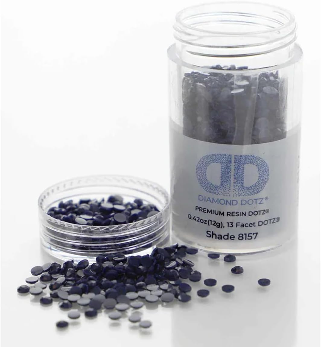 Diamon Dot 2.8M 12 Cylinde Midnigh Blu Freestyl Diamon Paintin Beads Diamon Ar Beads Replacemen Drills Loos Gem fo DI Craft an Ar Projects