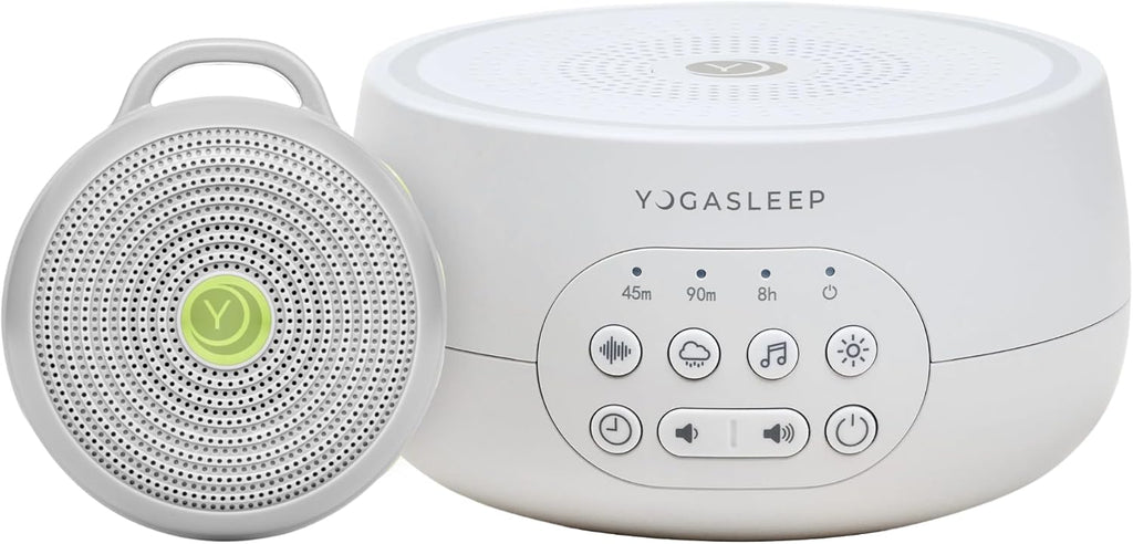 Yogaslee Dreamcente Mult Soun an Hush Portabl Whit Nois Soun Machin Bundle Slee Timer 2 Soothin Sound fo Travel Nois Cancelin fo Offic Privacy Slee Ai fo Adult Baby