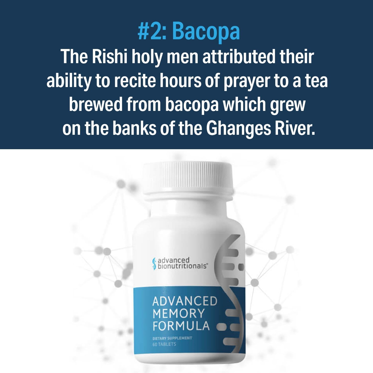 Advanced?Bionutritional Advanced?Memor Formula,?Brai Booste Supplemen fo Memor an Focus,?Acetylcholine,?Alpha-GPC,?NeuroFactor,?Manufacture i Th USA,?60?Tablets
