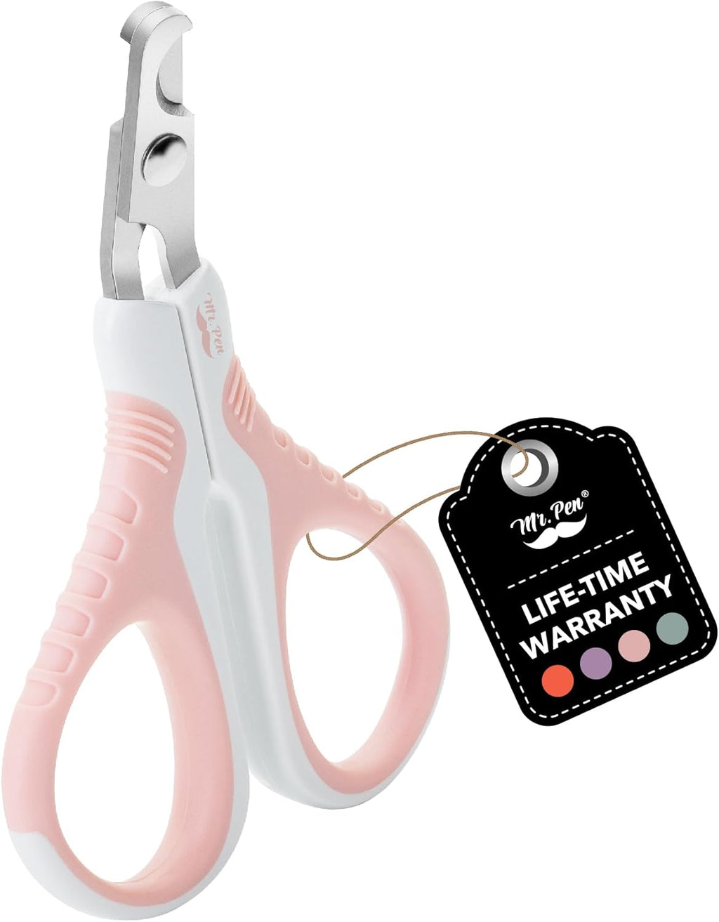 Cat Nail Trimmer - Pink Cat Claw Clipper for Kittens Small Dogs