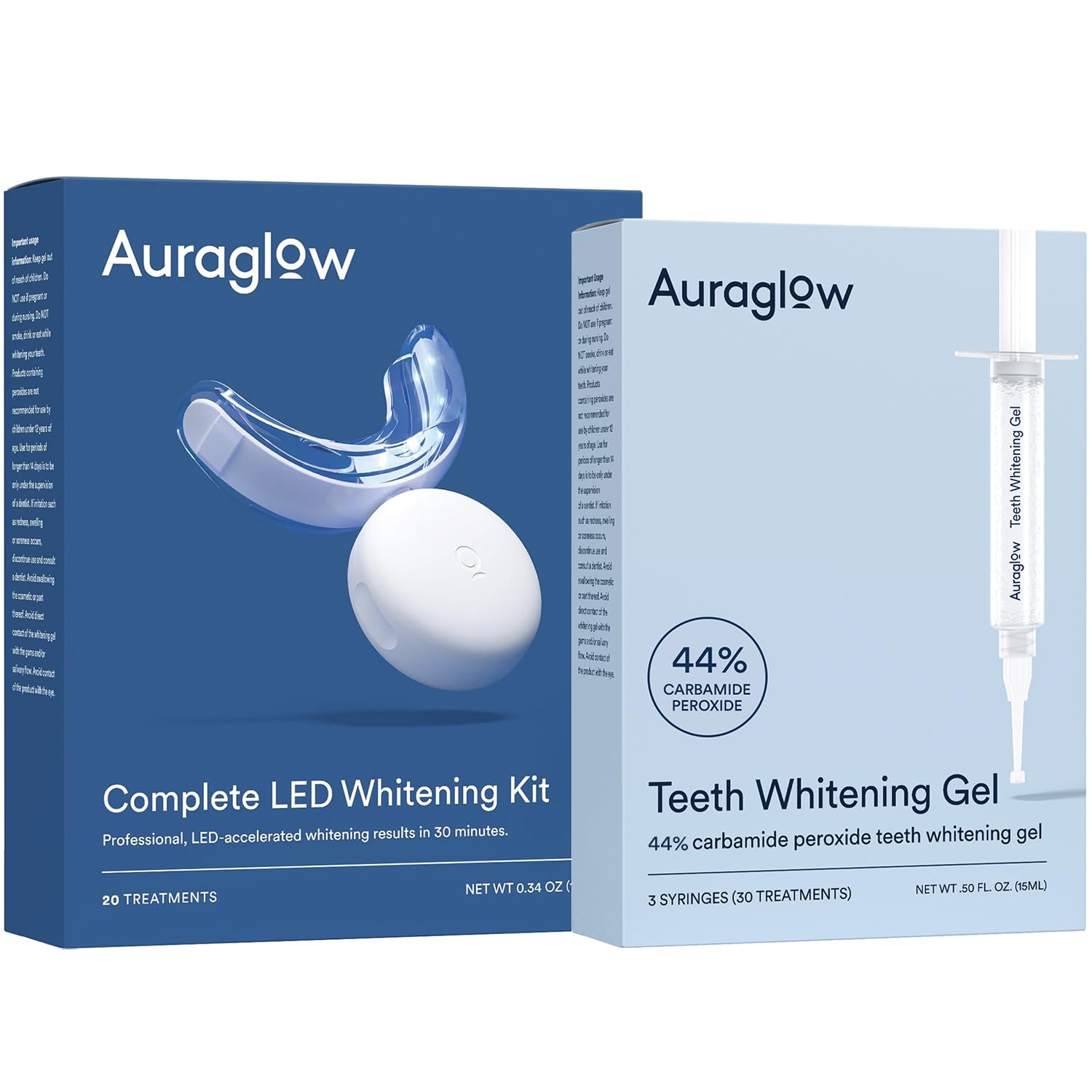 Auraglo Teet Whitenin Ki 44 Teet Whitenin Ge Refil Pack
