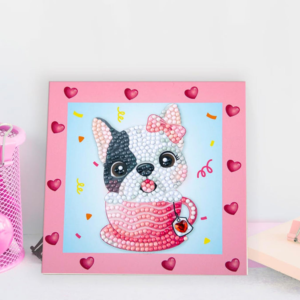 DIAMON DOT Lovel Do Diamon Paintin Kit fo Kid Diamon Ar Kit Relaxin Creativ Craf Ki wit Dot Gem 5.1inchx5.1inch