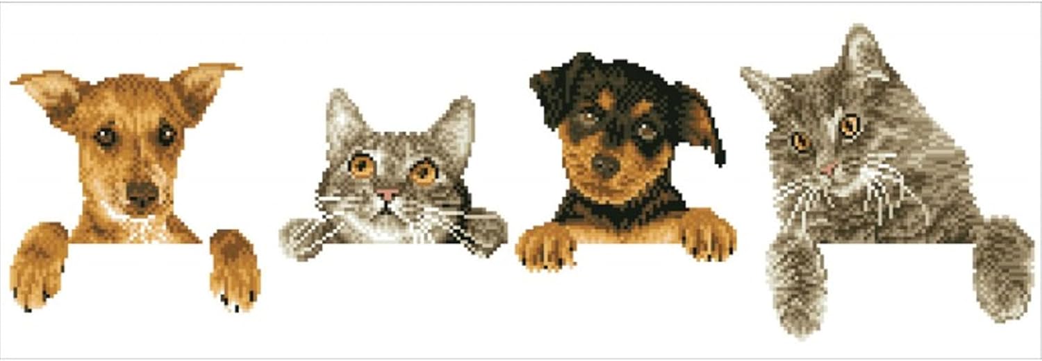 DIAMON DOT Han i Ther Anima Diamon Paintin Kit fo Adult Diamon Ar Kit Relaxin Creativ Craf Ki wit Dot Gem 31inchx11inch