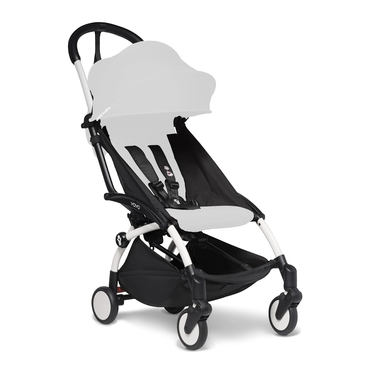YOYO Strolle Frame Whit Include 5-Poin Harness Multi-Positio Reclinin Backrest Canop Extensions Padde Shoulde Stra Protectiv Storag Bag