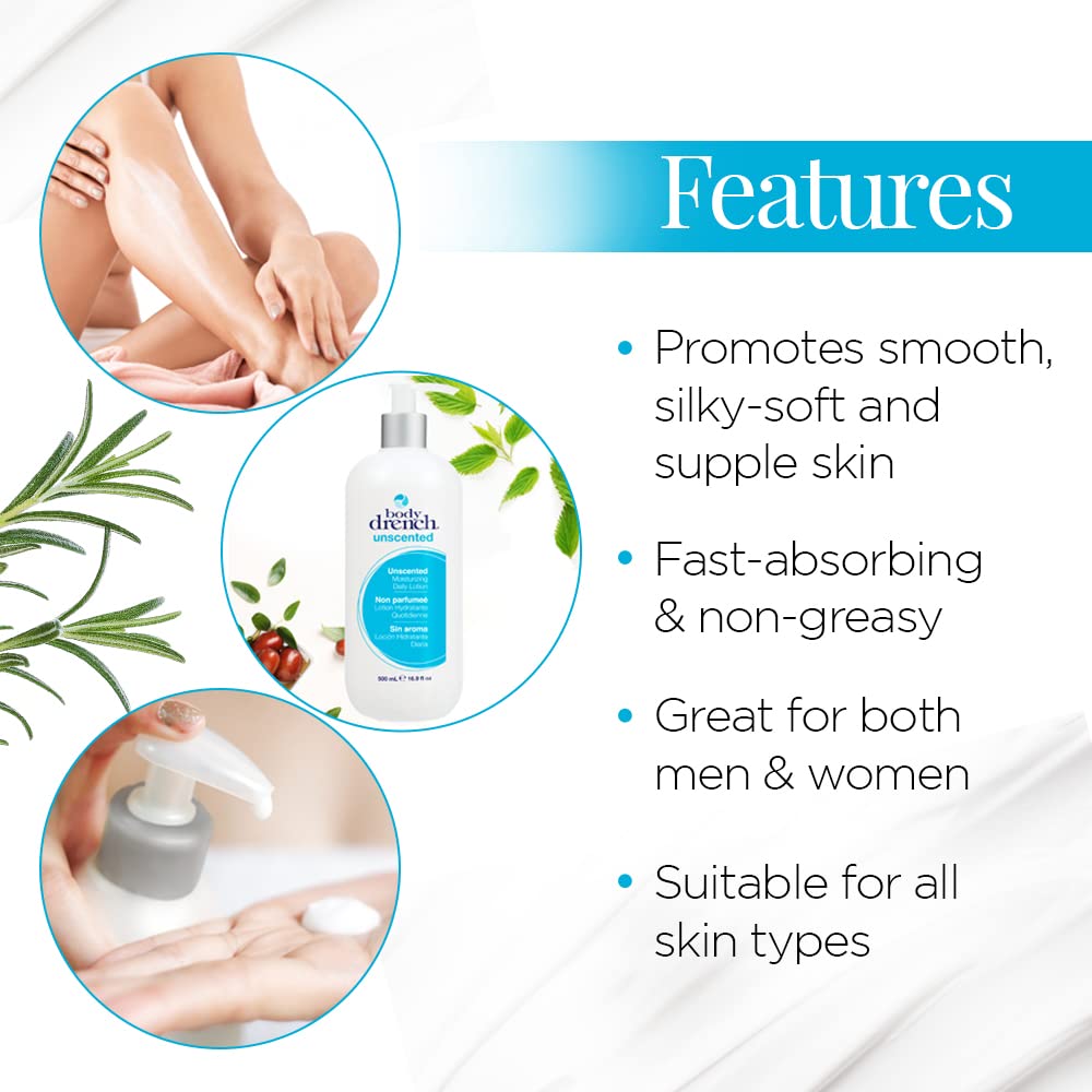 Bod Drenc Moisturizin Bod Lotio Hydrating Dee Moisturize Unscente Lotio fo Al Ski Types Dr Ski Relief 16. f oz