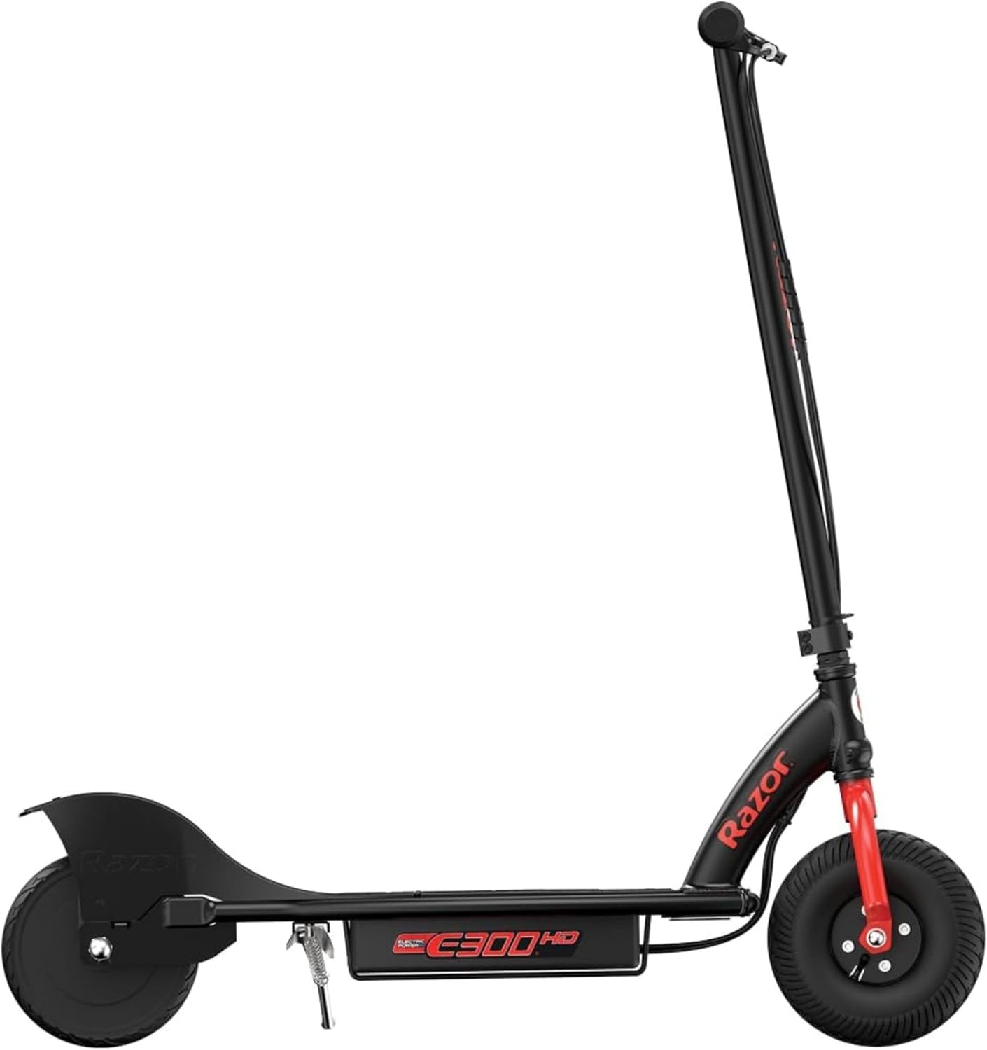 Razor Seated Electric Scooter for Ages 13+, 40-Min Ride Time, Twist-Grip Throttle, Pneumatic Tires, Removable Padded Seat