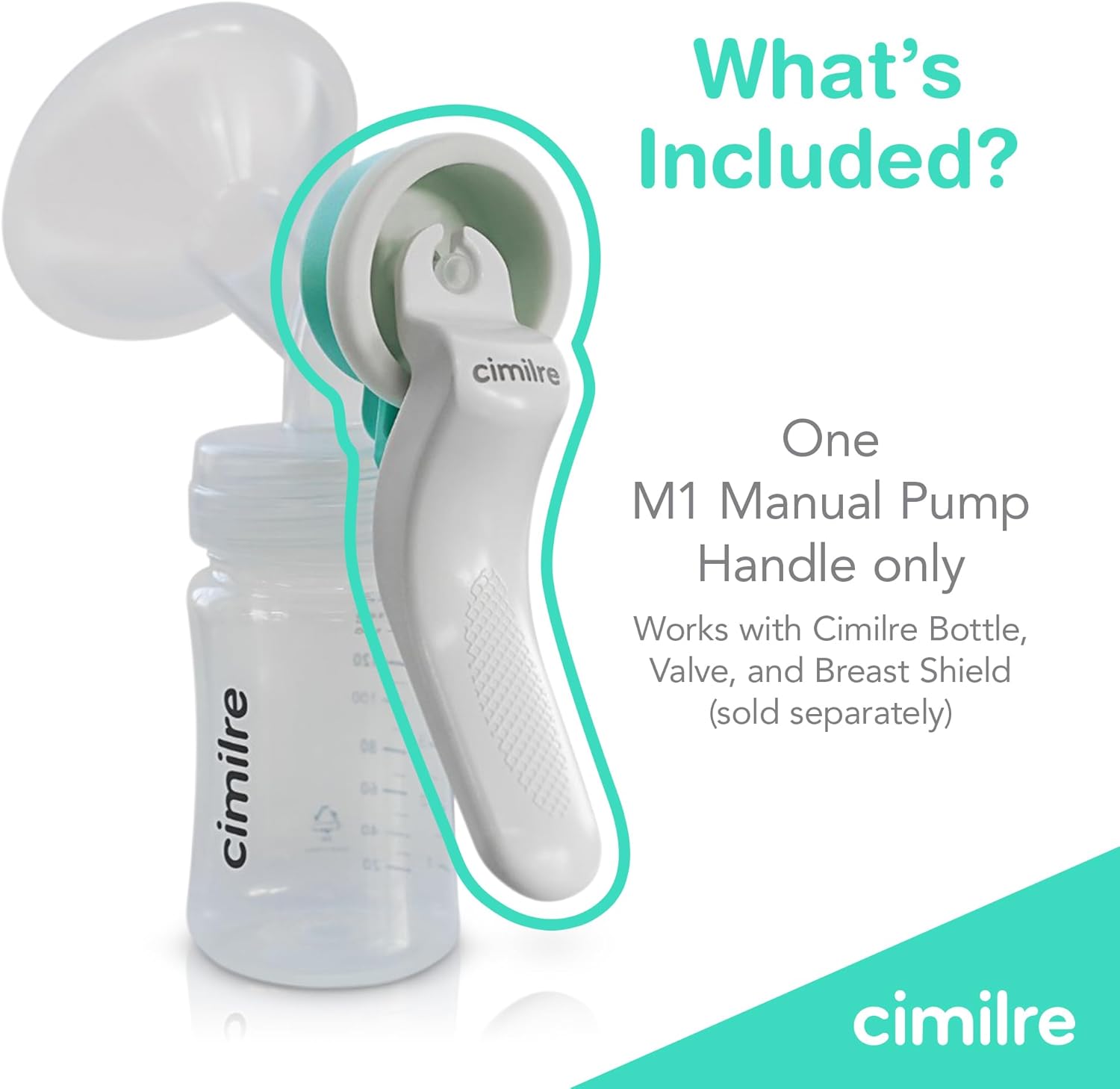 M Manua Breas Pum Handle Convert An Collectio Ki int Manua Breas Pump N Powe Needed Perfec fo Trave o A Backu Solution