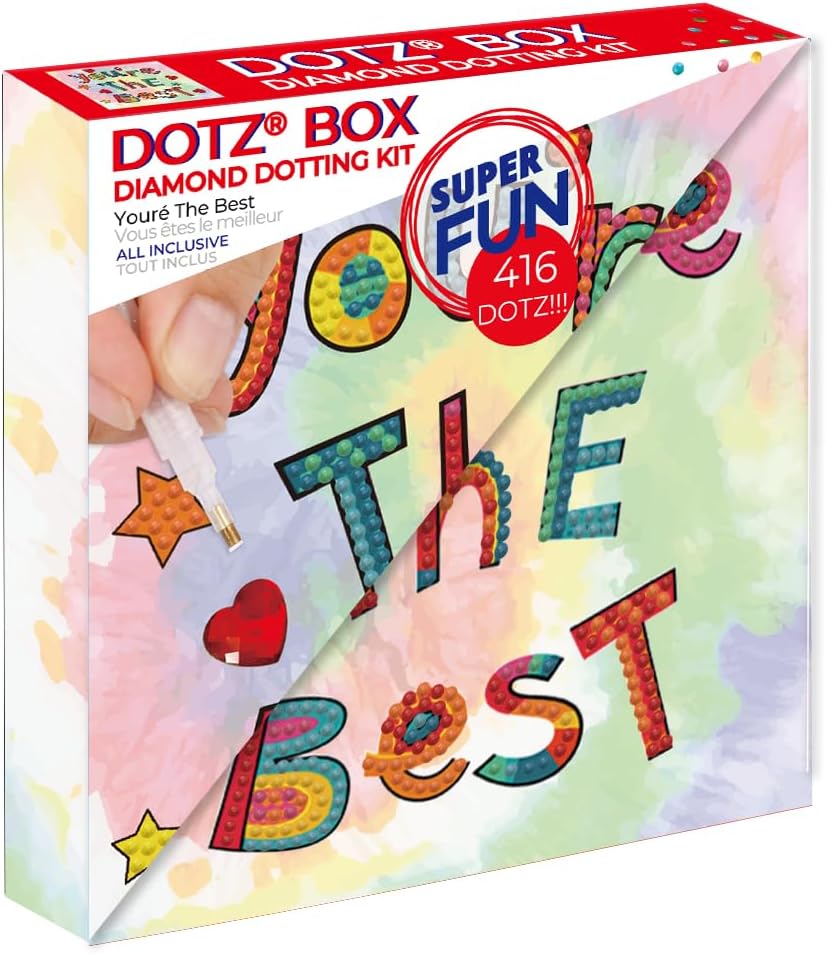 DIAMON DOT You'r Th Bes Dot Bo Inspirationa Diamon Paintin Kit fo Adult Diamon Ar Kit Relaxin Creativ Craf Ki wit Dot Gem 5.9inchx5.9inch