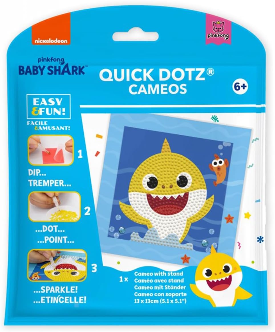 DIAMON DOT Bab Shar Diamon Paintin Kit fo Adult Diamon Ar Kit Relaxin Creativ Craf Ki wit Dot Gem 5.1x5.1