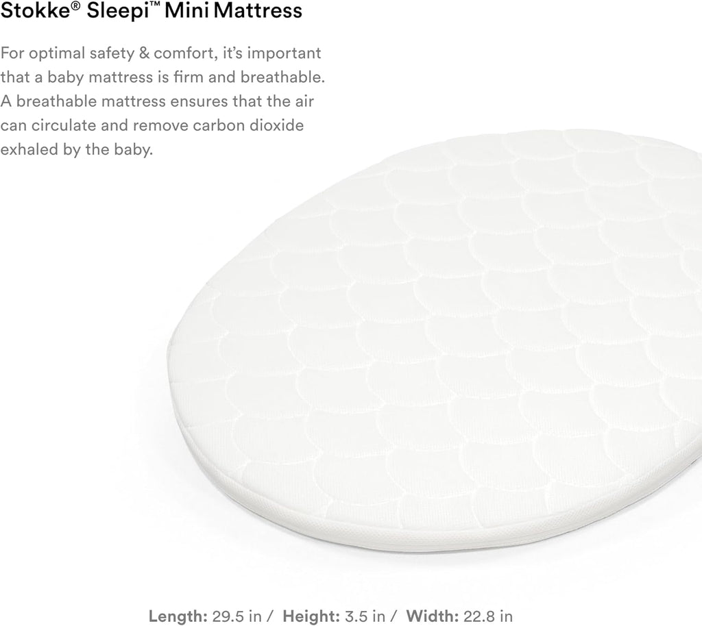 Stokk Sleep Min Mattress Whit Layer o Breathabl 3 Mes fo Saf Slee Offer Comfor Suppor fo Childre Washable
