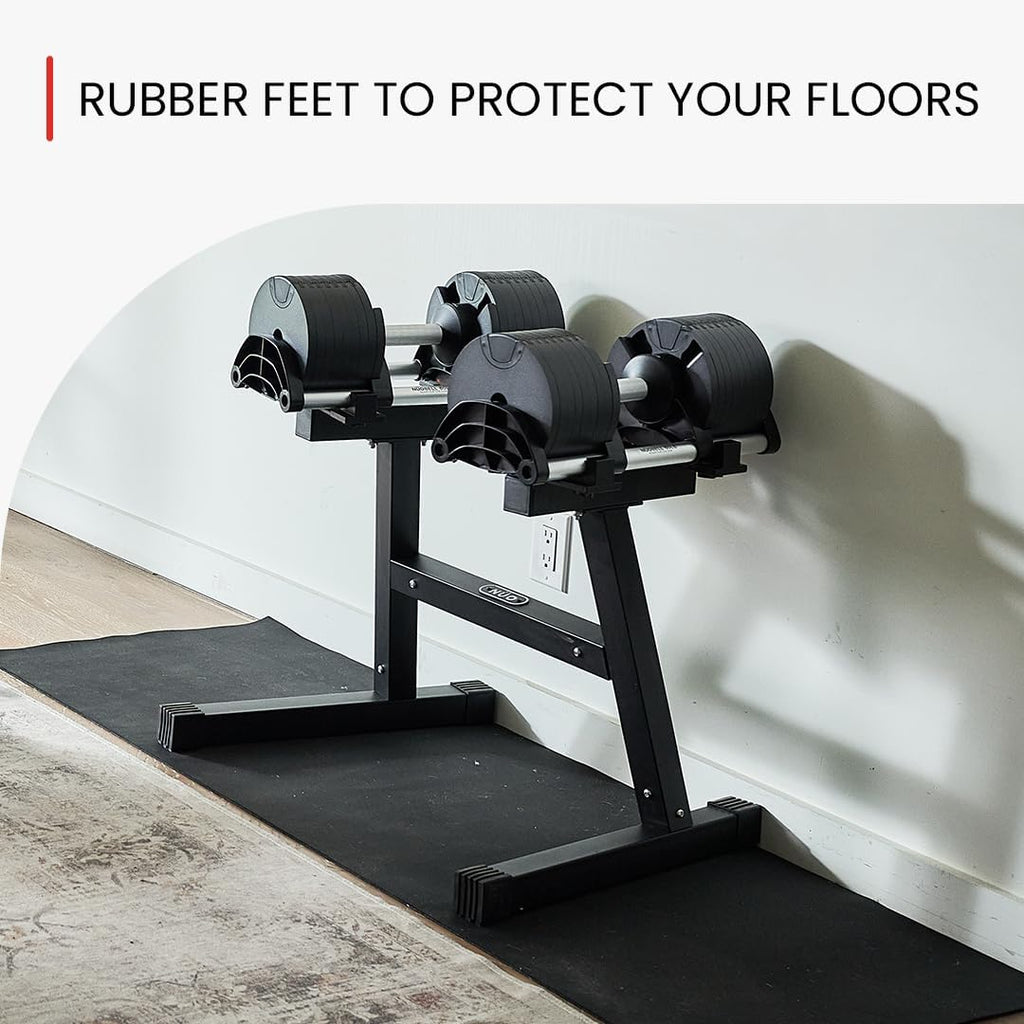 F Fine For Nuobel Adjustabl Dumbbel Rac Stan fo Nuobel Adjustabl Dumbbel Se Safe Convenient an Prevent Accidents Dumbbel Rac Only N Weight Included