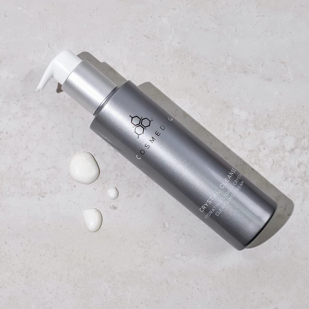 COSMEDI Crysta Cleans Liqui Crea Facia Cleanse Dee Cleanin A P Cleanse fo Fac wit Moisturizin Hydratin Crysta Technolog fo Dirt Oil Makeu Impuritie Al Ski Types