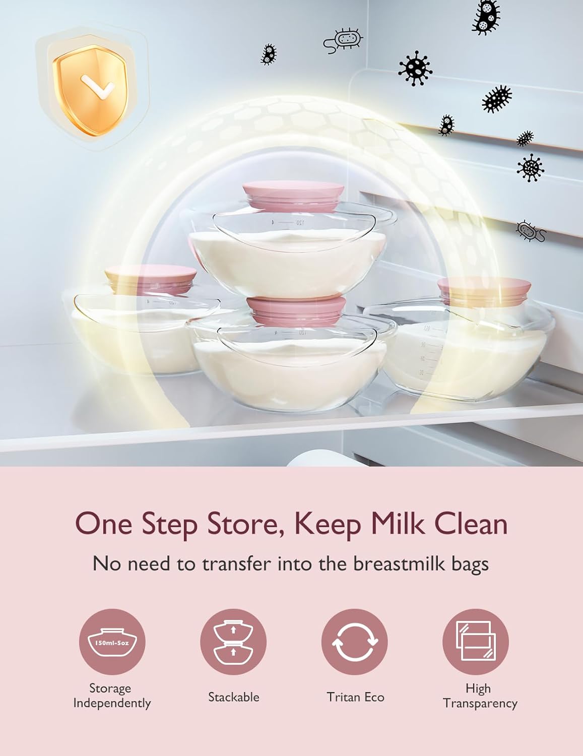 M Wearabl Pump App-Enabled Multi-Mode 1 Level Personalize Pumpin fo Th Moder Mom