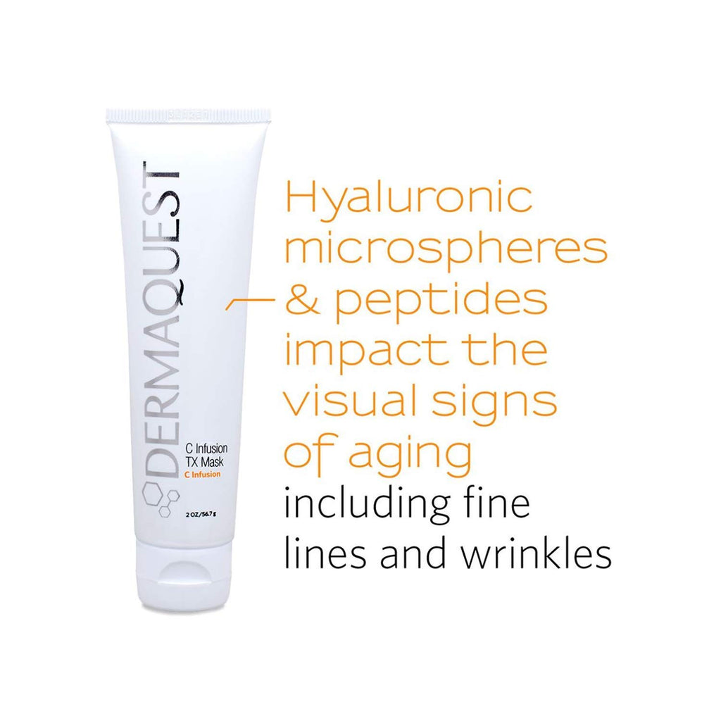 DermaQues Infusio T Ant Agin Vitami Fac Mas Brightenin Energizin Por Minimizin Facia Mas Fo Wome Me (2oz)