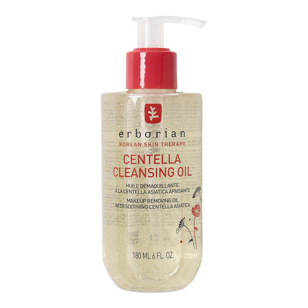 Erboria Centell Cleansin Oil Gentl Makeu Remove wit Centell Asiatic Know fo it Soothin Properties Hydrate Support th Ski Barrier