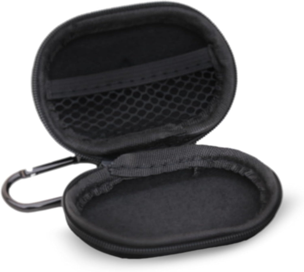 Decibull Zippe Headphone Carryin Case Perfec fo Earphone an Earplug (Black)