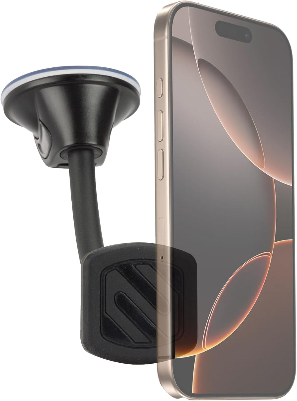 MagicMount Magnetic Car Phone Holder - Strong Magnet Mount for iPhone and Android - Secure Magnetic Cell Phone Mount for Window/Dash - Universal 360¡ã Adjustable Mobile Cellphone Holder