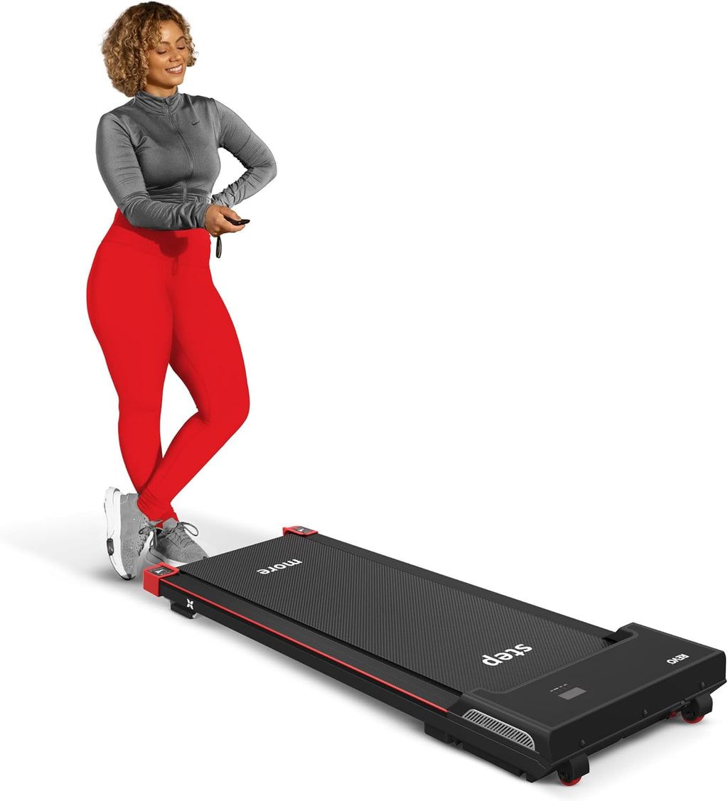 REV Walkin Pa Treadmil fo Hom wit Remot Portabl Unde Des Treadmill wit 0.5-4mp Spee Rang Backe b Yea Promise