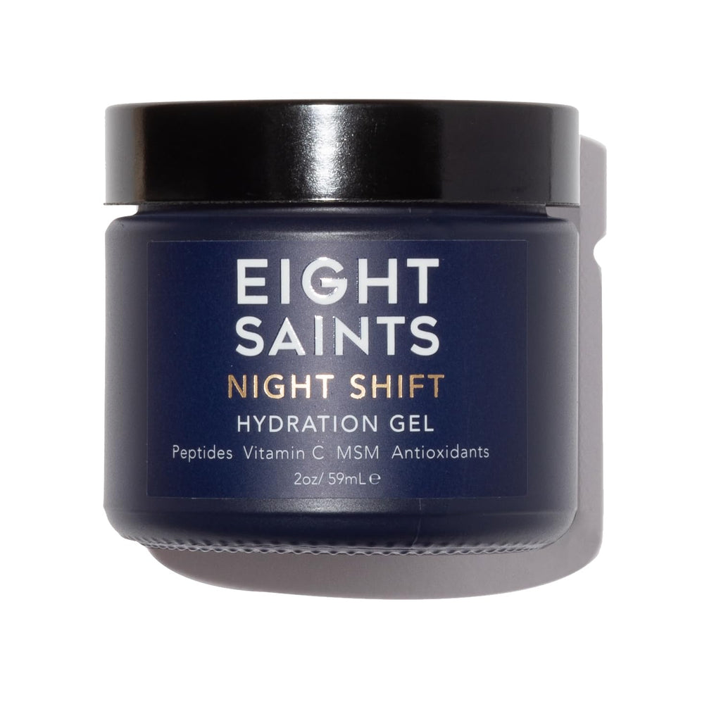 Eigh Saint Nigh Shif Anti-Agin Ge Fac Moisturizer Natura an Organi Ant Wrinkl Nigh Crea Ge Fo Fac T Reduc Fin Line an Wrinkles Ounces