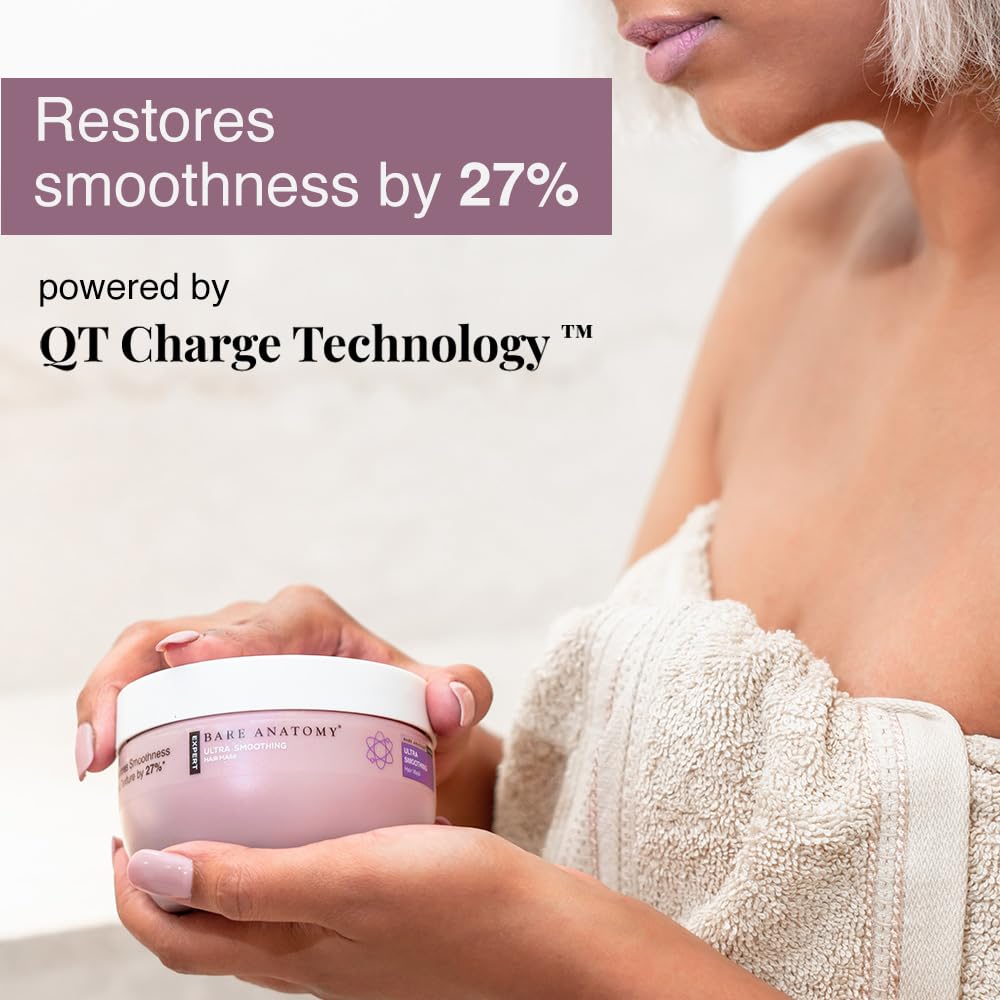 Bar Anatom Ultr Smoothin Hai Mas Dee Conditionin wit Carbohydrat Comple Niacinamid Fo Dr Frizz Hai Sulphat Parabe Fre Fo Wome Me 25 Gm