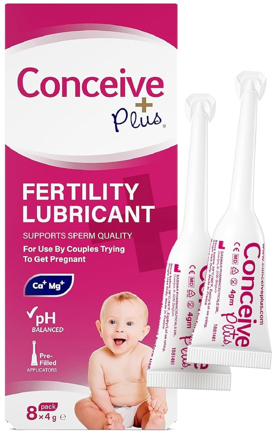 CONCEIV PLU Fertilit Lubrican fo Couple Tryin t Conceiv Naturall Water-Base Lub an Lub Suppor fo Intimac Wate Base Lubrificatio fo Wome p Balanc  Pre-Fille Applicators