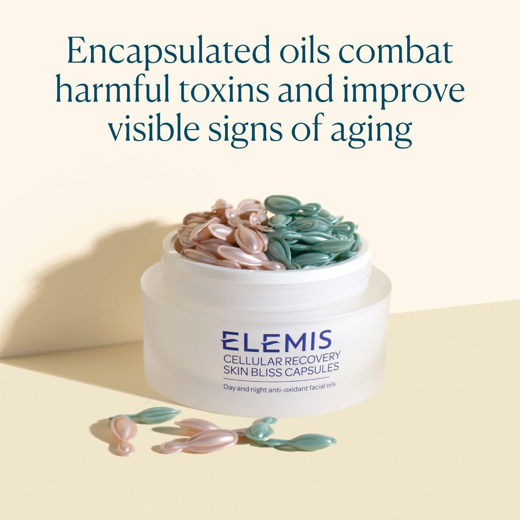 ELEMI Ski Blis Capsules 6 Coun Antioxidant-Ric Anti-Agin Da Nigh Fac Oils Purify Replenis Nouris th Skin Skincar Seru Capsule fo Face