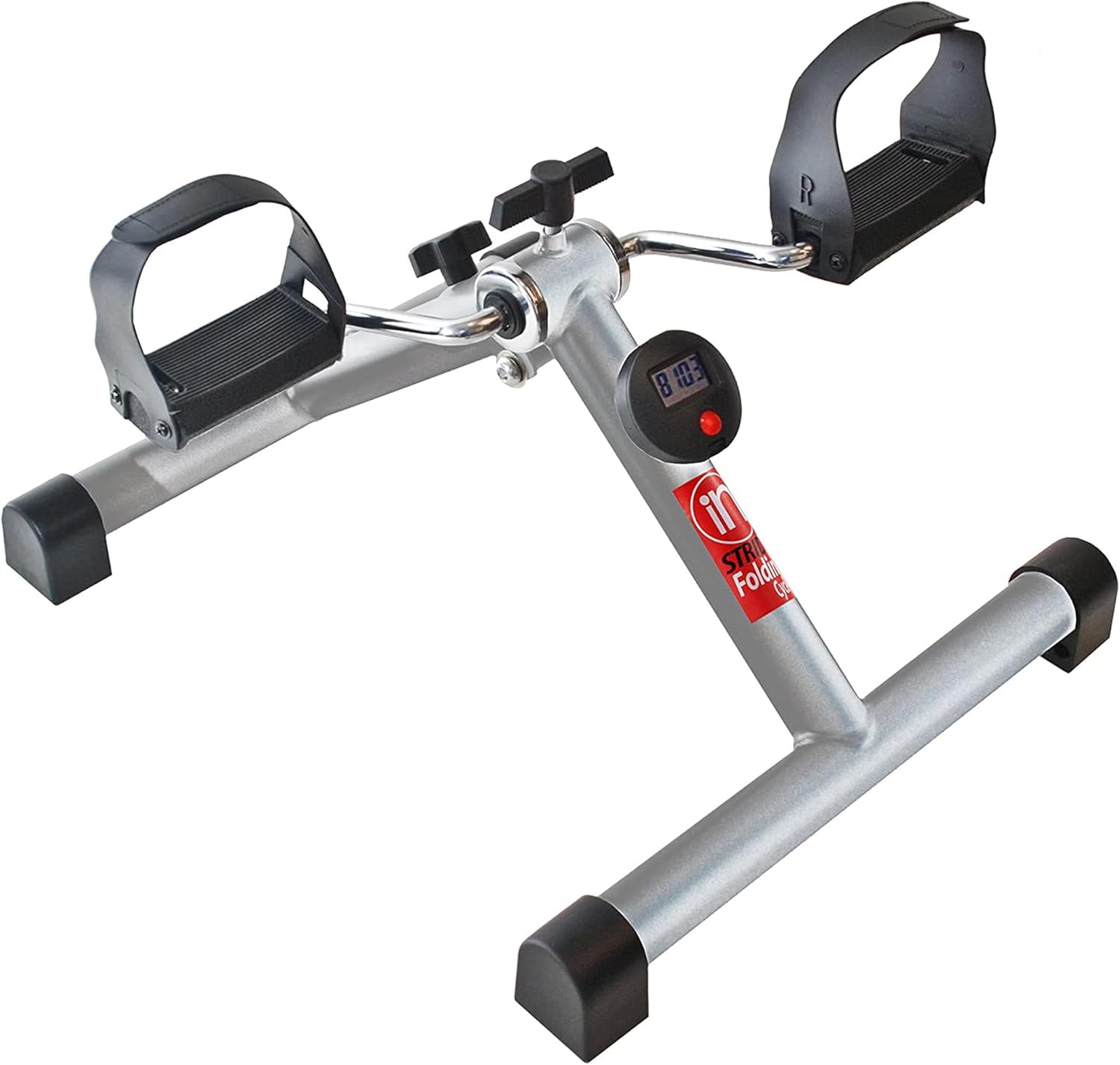 Stamin InStrid Cycl X Foldin Cycl Peda Exercise Fitnes Bik wit Smar Workou Ap fo Seate Exercis Foldabl Exercis Bik fo Hom Workout