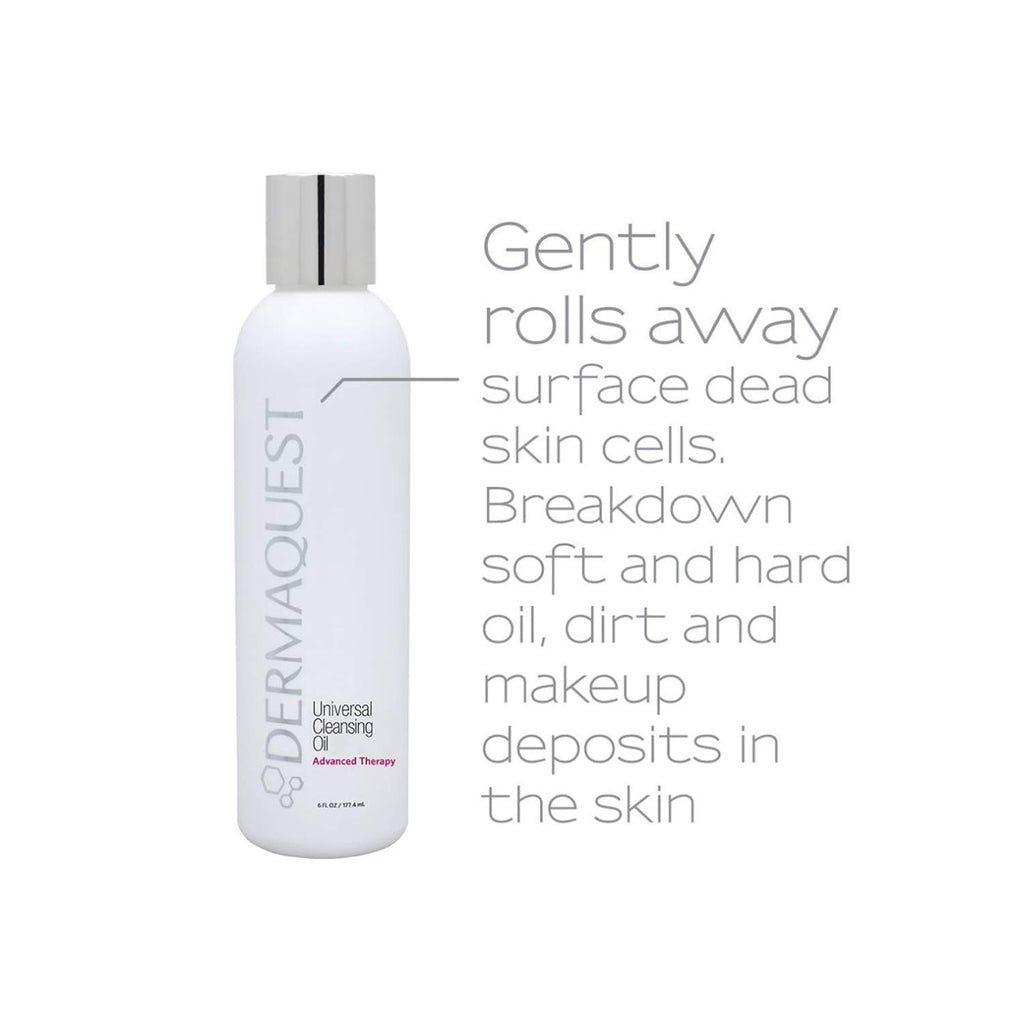 DermaQues Advance Therap Universa Ant Agin Cleansin Oi an Makeu Remove Fo Dry Oil an Sensitiv Ski Nourishe Soothe Non-Comedogeni (6oz)