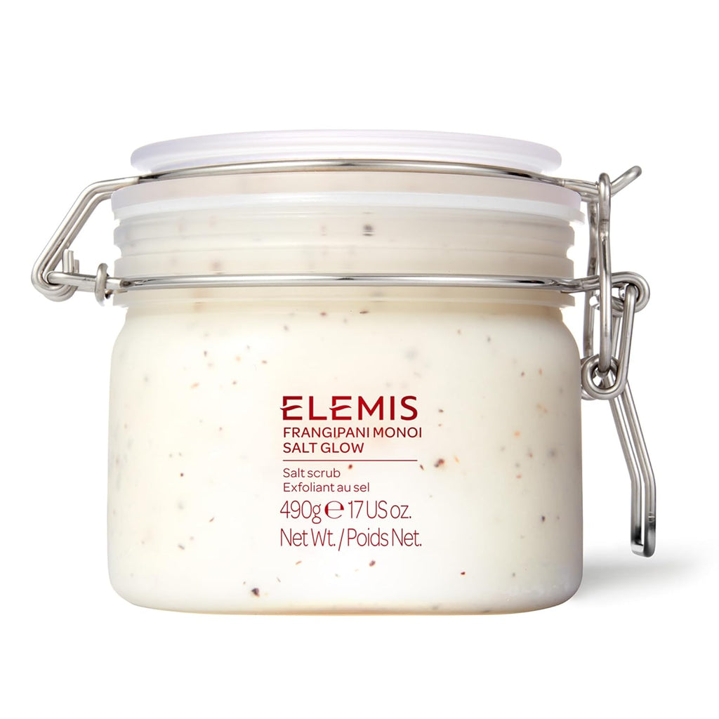 ELEMI Frangipan Mono Sal Glo 490g Tropica Bod Scru T Exfoliat Hydrat fo Radian Skin