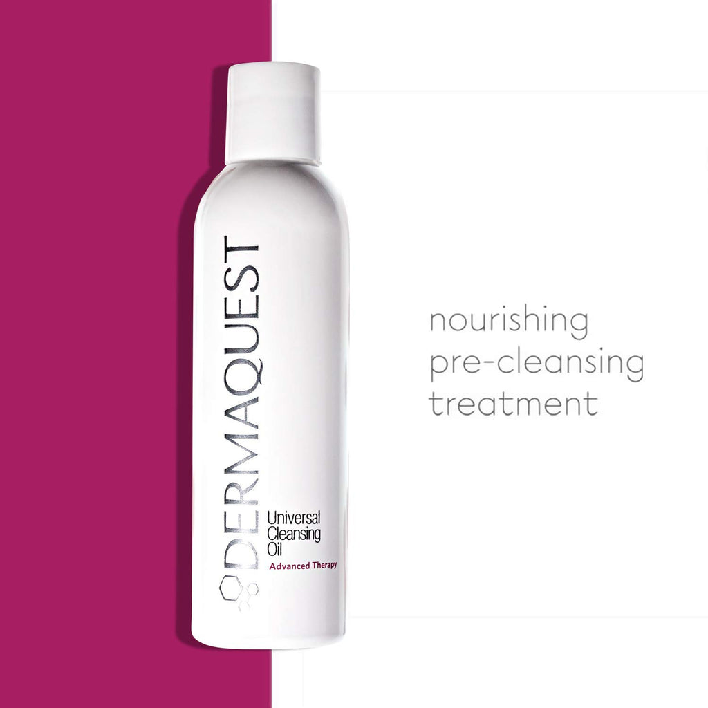 DermaQues Advance Therap Universa Ant Agin Cleansin Oi an Makeu Remove Fo Dry Oil an Sensitiv Ski Nourishe Soothe Non-Comedogeni (6oz)