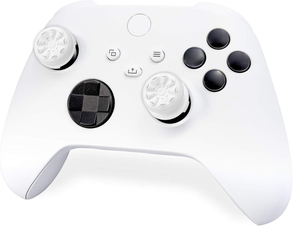 KontrolFree FP Free Galax Whit fo Xbo On an Xbo Serie Controlle Performanc Thumbstick  High-Rise Mid-Ris White