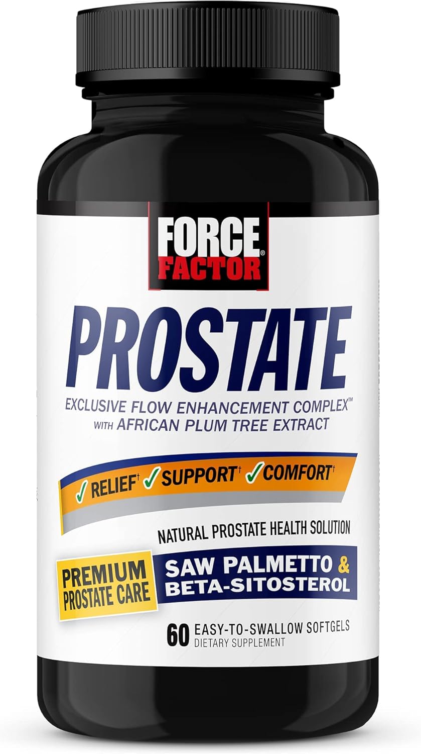 Forc Facto Prostat Sa Palmett an Bet Sitostero Supplemen fo Men Prostat Health/Siz Support Urinar Relief Bladde Control Reduc Nighttim Urination 6 Softgels