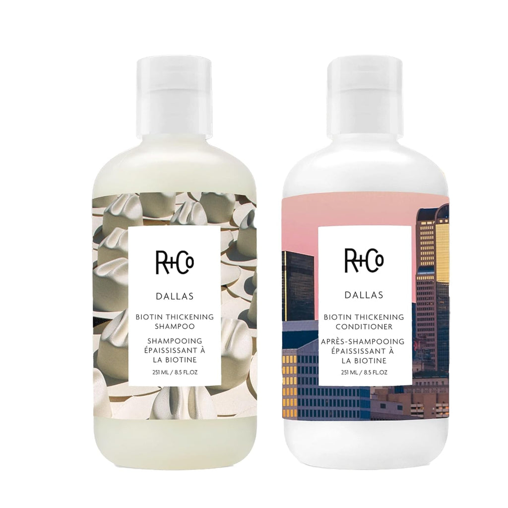 R+C Dalla Bioti Thickenin Shampo Conditione Se Add Volume Strengt Fullnes Sulfate-Free Vega Cruelty-Fre 8.5o (Pac o 2)