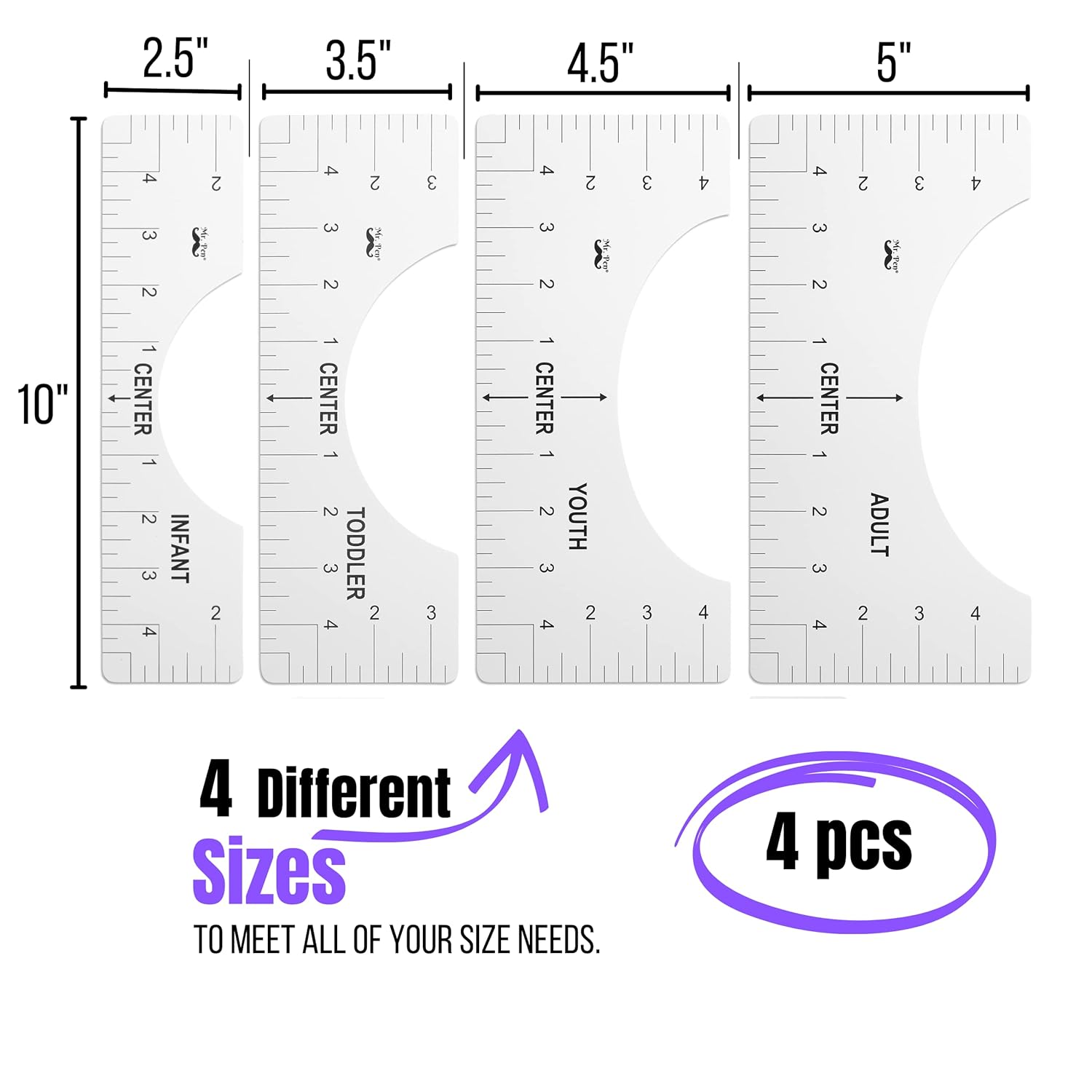 Tshir Ruler pcs Tshir Alignmen Tool Shir Rule fo Viny Alignment Rule fo Childre Yout Adult Hea Pres Accessories Tshir Rule Guide Shir Ruler t Cente Designs