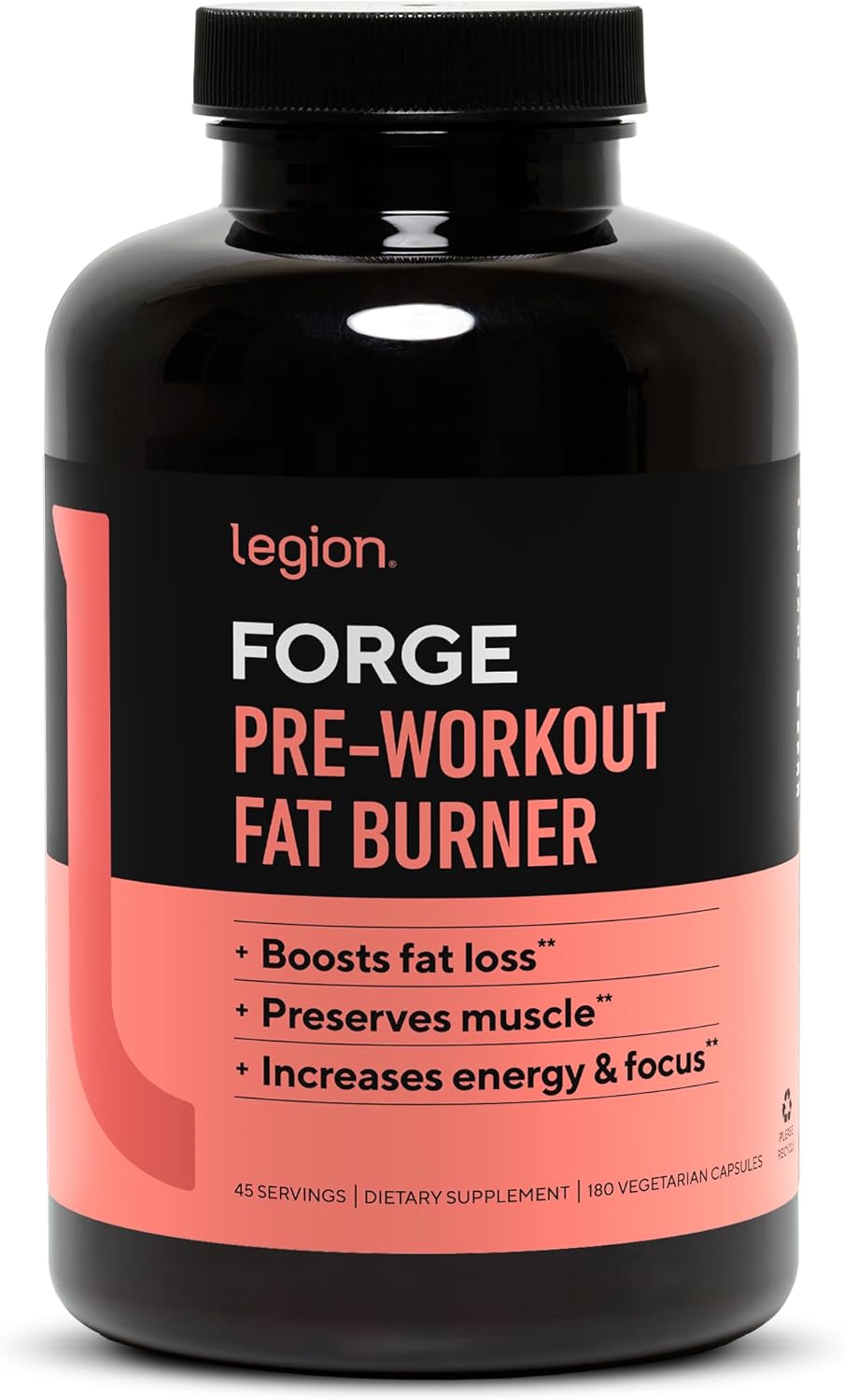 LEGIO Forg Faste Fa Burne Thermogeni Fa Burner Targe Stomac Fa an Tri Bell Fa wit Yohimbe HM Supplement Choline Al Natural 4 Servings.¡­ 18 Coun (Pac o 1)