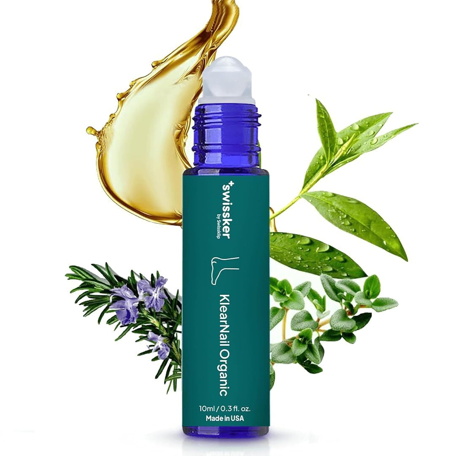 Swissklip KlearNail Toenail Stick | Medi-Care Treatment | Natural Solution for Healthy Nails I Suitable For Foot, Toe, and Fingernail I For Brittle Toenails ¨C 10ml / 0.3 Fl. Oz. Pack 1 - Made in USA