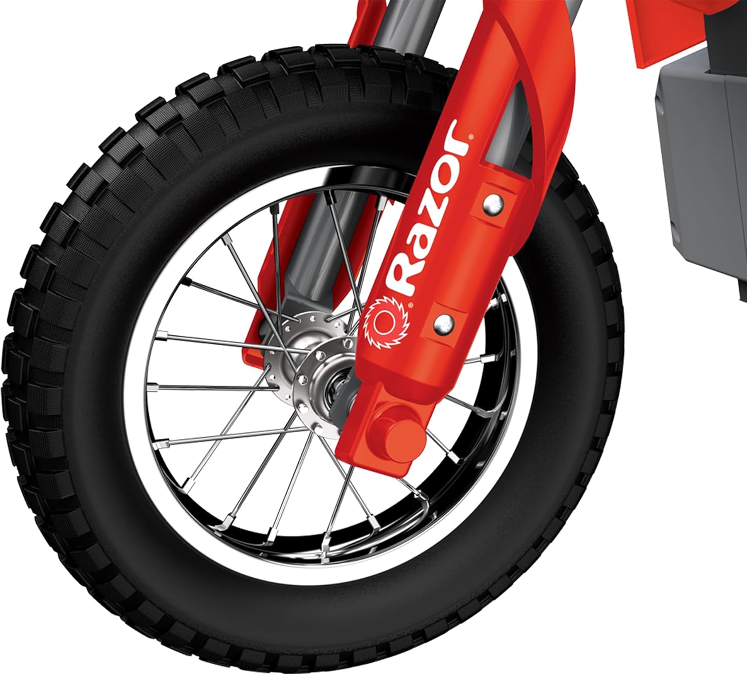 Razor MX350 Dirt Rocket Electric Bike for Kids Ages 8+, 140 lb Max Weight, Red ¨C 24V Battery, Up to 14 Mph, 30-Min Ride Time on High Speed, Twist-Grip Throttle, Spoked Wheels w/ 12¡± Pneumatic Tires